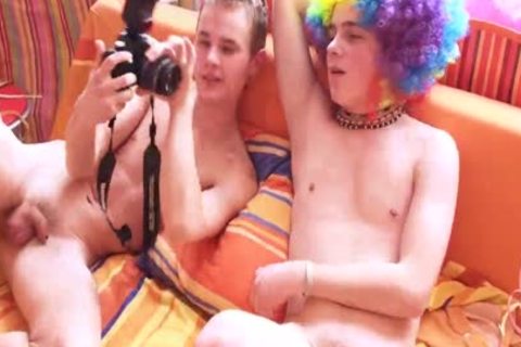 Lucas and Harry the recent Year Party