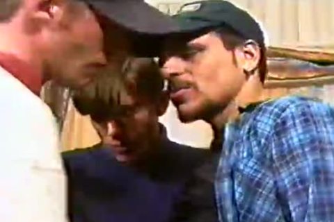 homo Manly males Licking knob And hammering
