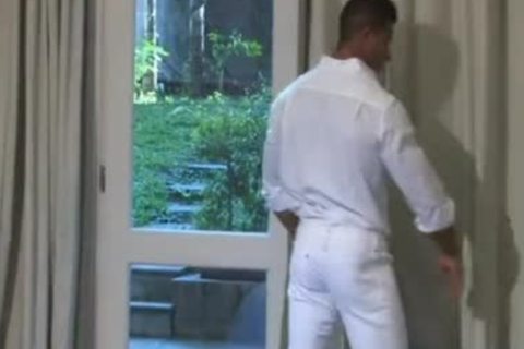 Jack Jerks His penis In The Bedroom