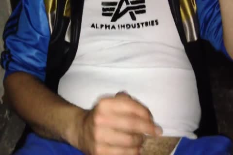 Horney In Garage - out of cum