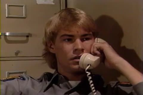 White Prison Guard plows dark Inmate bare