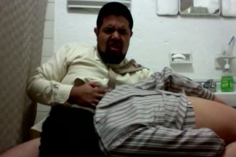 afresh, A Bear And A Chaser Enjoying At The Office baths.