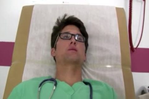 males Doctor in nature's garb Exam homo video he Put The Prostate Vibro deep Inside Me whilst My