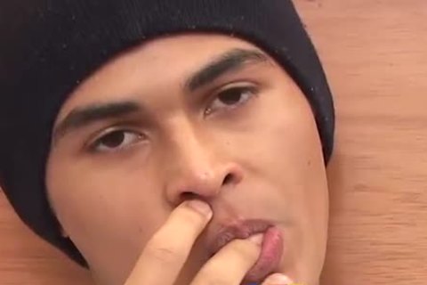 Sleazy Young guy Wanks His Hard Prick