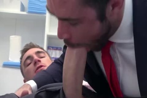 big cock Doctor wazoo stab And cum flow