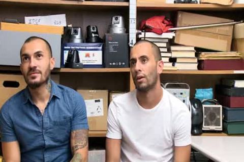 Two pretty Latino Pervs receives plowed raw By Security Officer