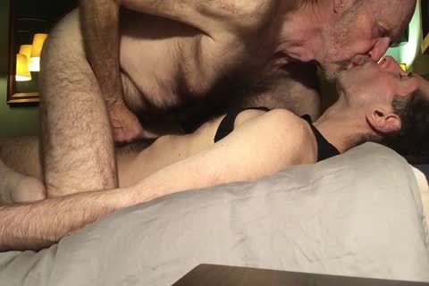 Calista And His Elderly lad friend At It again