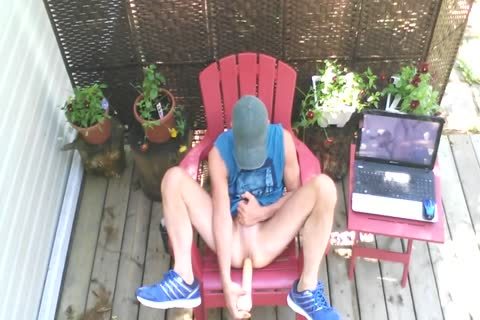 Outdoor dildo Session 1 Jonathan Beaulieu 480p 030414 two