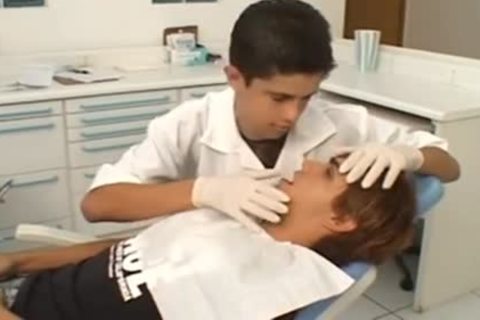 teen And Doctor In The Dental Office