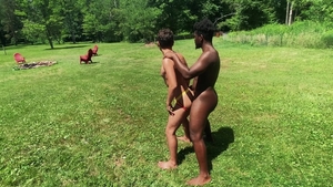 DrillMyHole.com - Bruno Cartella anal interracial outdoors