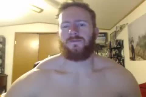 Ginger man likes Showing Off large penis