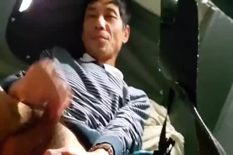 Touch The cock During The Trip