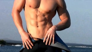 Cum Fu - Peter Le fucked hard at the beach