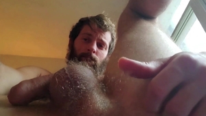 NextDoorHomemade - Inked Andre homemade jerking uncut dick