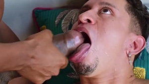 monstrous dark cock bonks His hoe