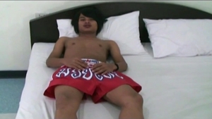 GayAsianNetwork: Nice in boxers cumshot