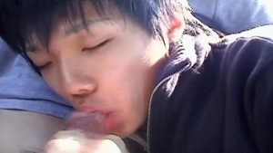 GayAsianNetwork: Yohey gets plowed on the backseat