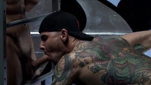 RawFuckBoys: Tattooed Jordan Starr really likes orgasm