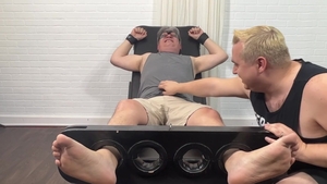 TicklishChubs.com - Matt with Achilles tickle