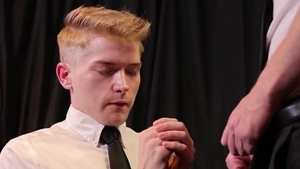 Missionary Priest Brody Kayman Takes Advantage Of A lascivious teen Sinner Zacc Andrews