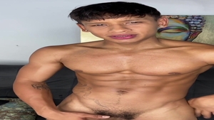 EastBoys: Muscled latino amateur foot teasing on web-cam