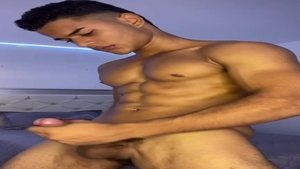 EastBoys: Hairy latino gay cumshot live on cam