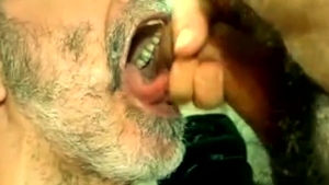 Nypster Barebacked By Anonimous Bear - Gigantic sex cream flow In mouth!