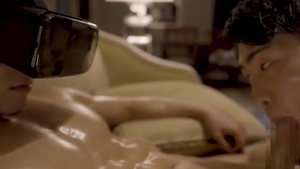 OF – Hotboy Jin Wears VR Glasses And His best friend assist Masturbate