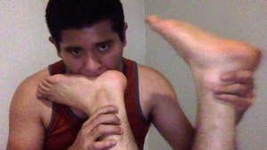 Sesion De Pies Con Mi Tio Alfonso Parte two (licking My Uncles Feet Stinky Callouses)