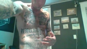 blond Tatted Lawless Canadian stud