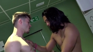 Secret Locker Room bang WIth My lewd Gym Buddy!!