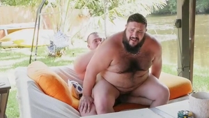 Two handsome Bear poke