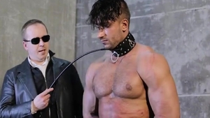sleazy guy In bdsm Session