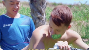 Bike Ride to Bambis' Bound, Gagged & Used by Hakson