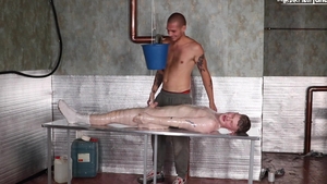 Vice Clamped Balls for Twink Fun