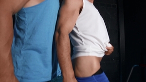 Men: Exploding Orgasms - A Fitting End to Their Workouts