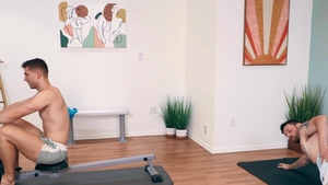 Sean Cody: Lane Explores Sam's Workout Reflection