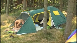 A Backcountry Frenzy - Three Twinks, One Very Active Dildo