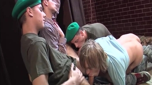 Four Men, Four Cocks, and Endless Spunk