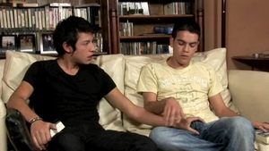 Boyz Party: Double Cumming with Joseph's Jizz