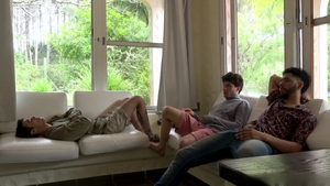 Latin Leche: Hot Trio Takes On A Tiny Throat
