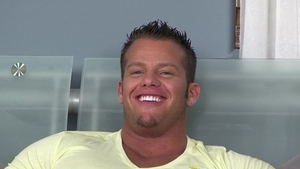 Solo: Tanned and Muscular, Cort Poses For The Camera
