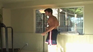 Next Door Male: Trystan's Passionate Embrace with Water