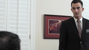 Missionary Boys: Elder Dudley's Deep Throat Action