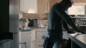masqulin: Shirtless Captive Tied Up With His Own Arms