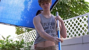 Poolside Twinks Get Their Asses Eaten