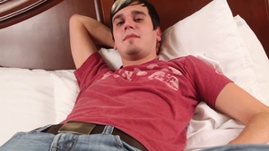 Hunter's Hard Rod in His Tight Jeans
