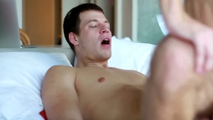 Men: Troy's cunty girlfriend loses out on hot action