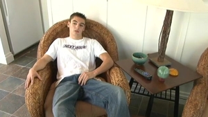 Next Door Twink: A Big, Thick Rebel Rides His Couch