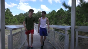 Tight twink hole stretched raw outside